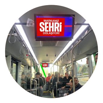 Otobüs Reklam Ekranı 1