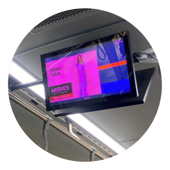 Otobüs Reklam Ekranı 3